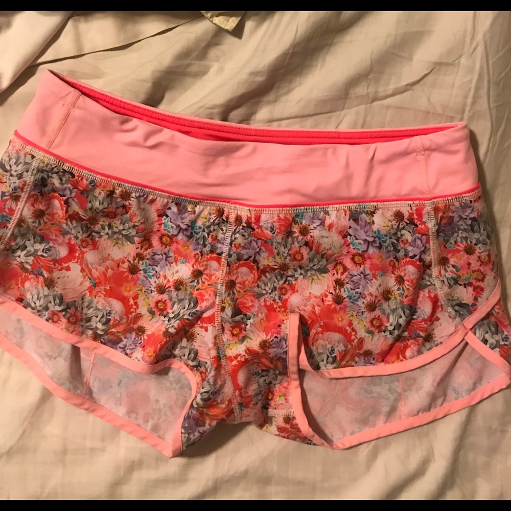 Lululemon speed shorts